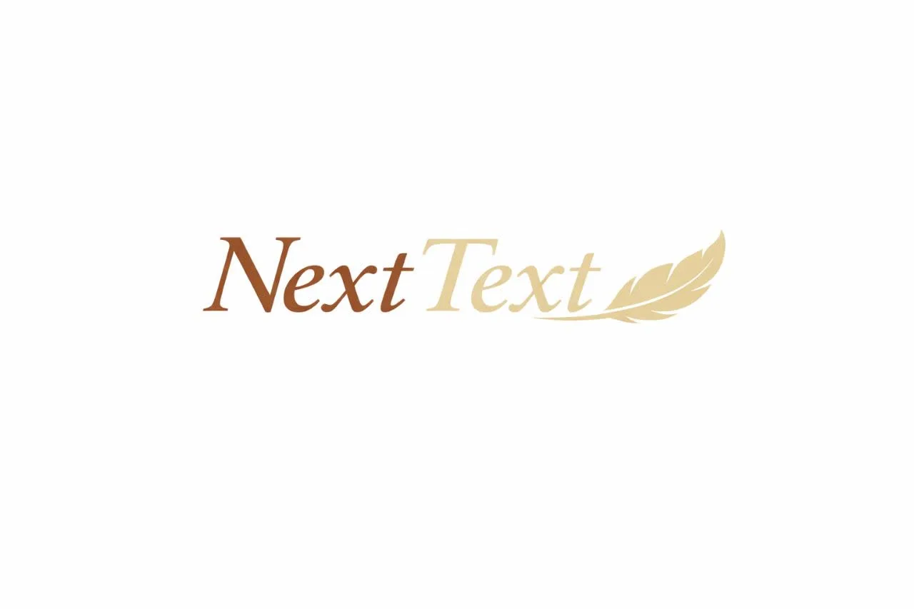 next text logo 2